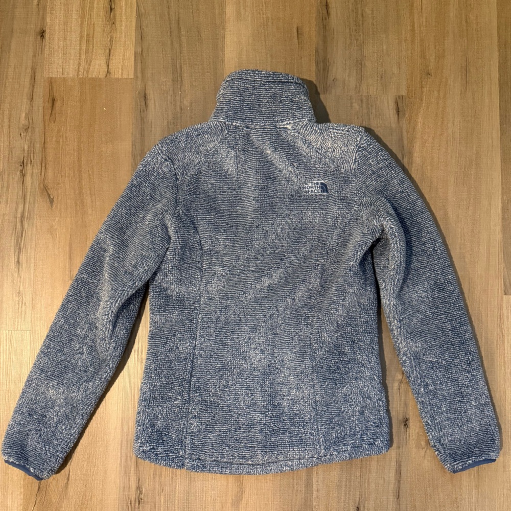The North Face Blue Sherpa Soft Fleece Women’s Cabincore Adventure-Ready Jacket - Picture 8 of 12